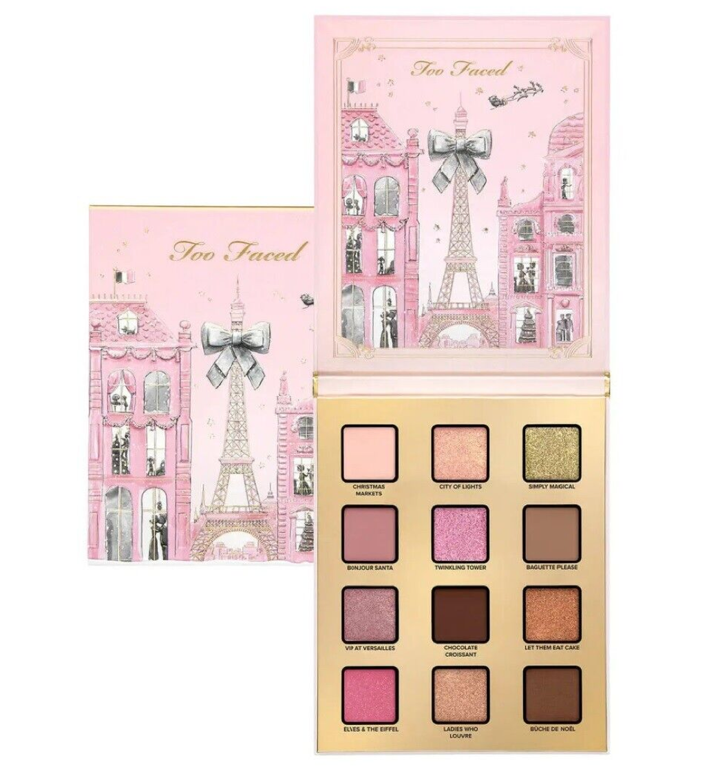 Too Faced Christmas in Paris Eyeshadow Palette