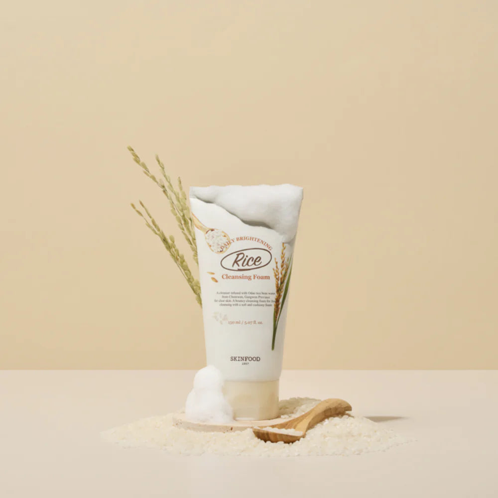 Skinfood Rice Daily Brightening Cleansing Foam