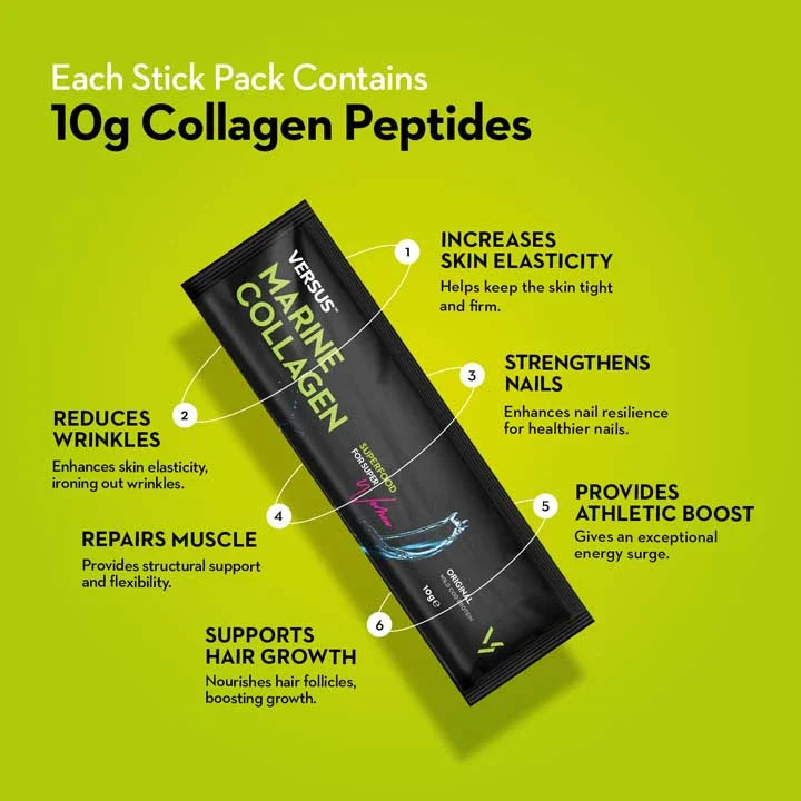 Versus Marine Collagen Powder - 12 Stick Packs