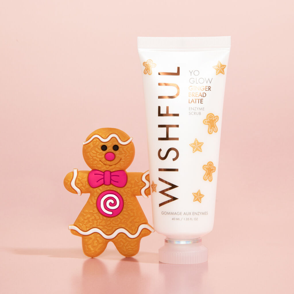 Wishful Yo Glow Gingerbread Latte Enzyme Scrub