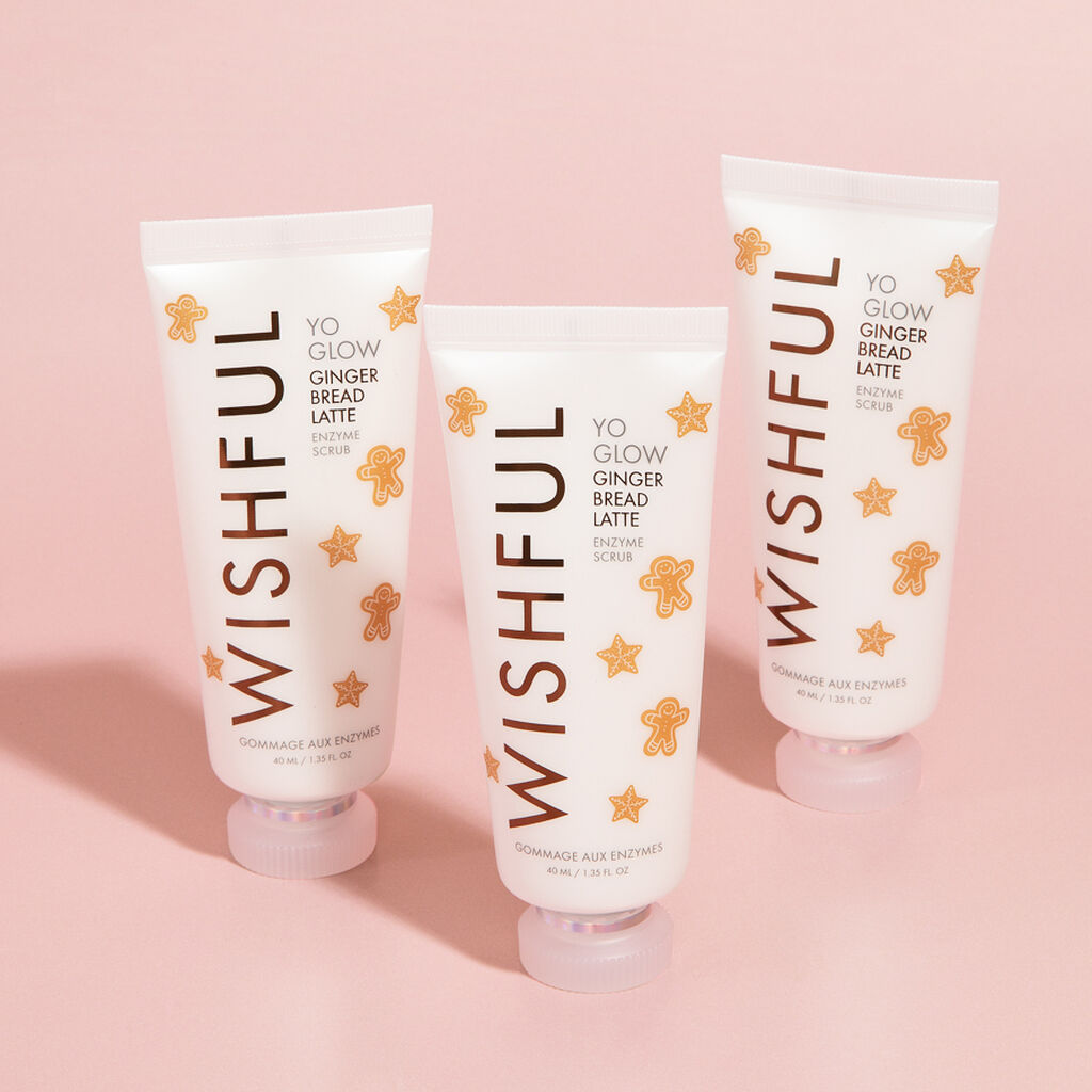 Wishful Yo Glow Gingerbread Latte Enzyme Scrub