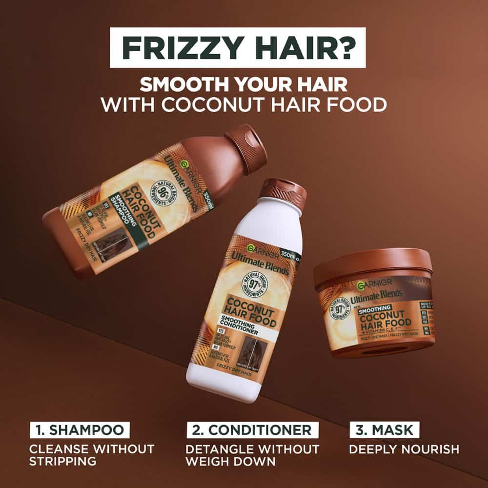 Garnier Ultimate Blends Hair Food Coconut & Macademia Shampoo