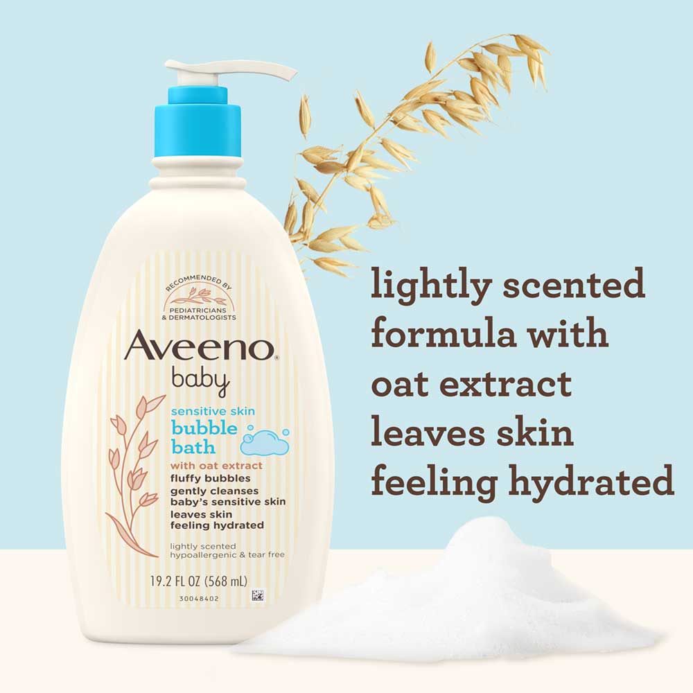 Aveeno Baby Sensitive Skin Bubble Bath