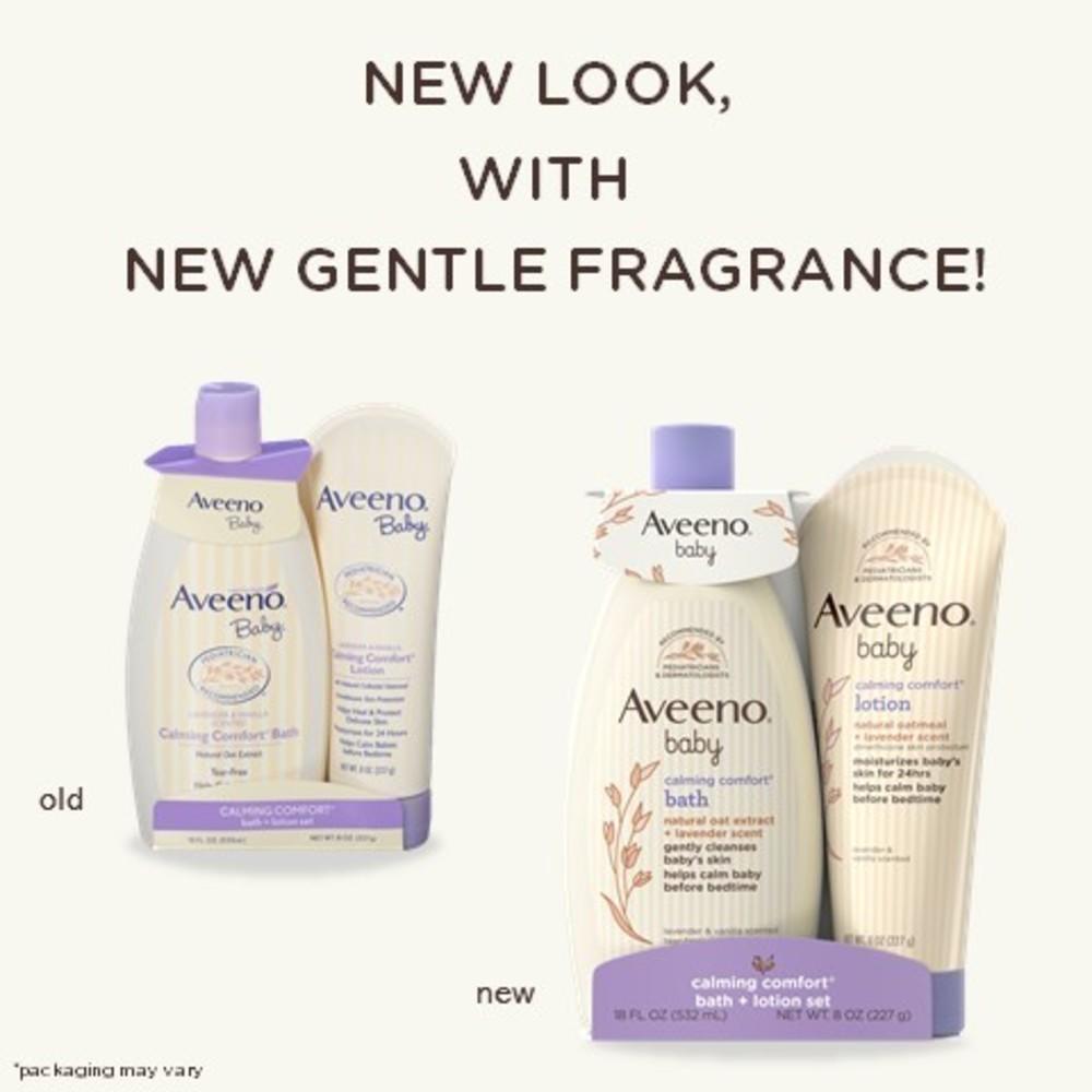 Aveeno Baby Calming Comfort® Bath + Lotion Set