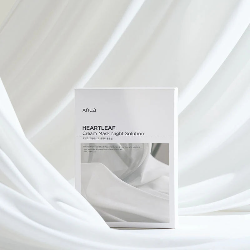 Anua Heartleaf Cream Mask Night Solution