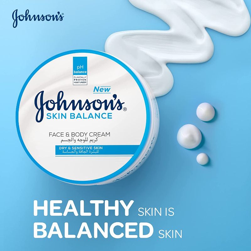 Johnson's Skin Balance Face and Body Cream