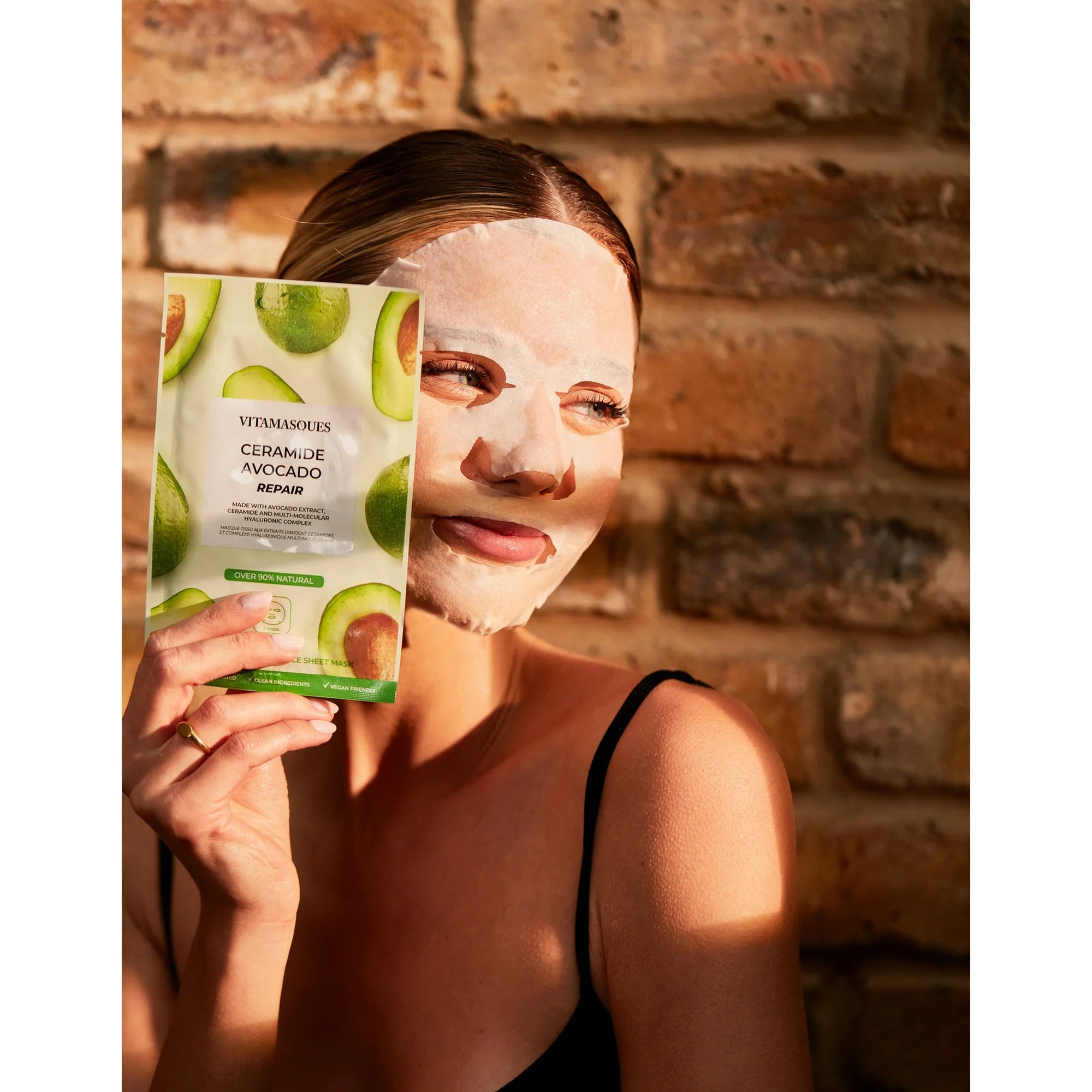 Vitamasques Ceramide Avocado Repair Sheet Mask