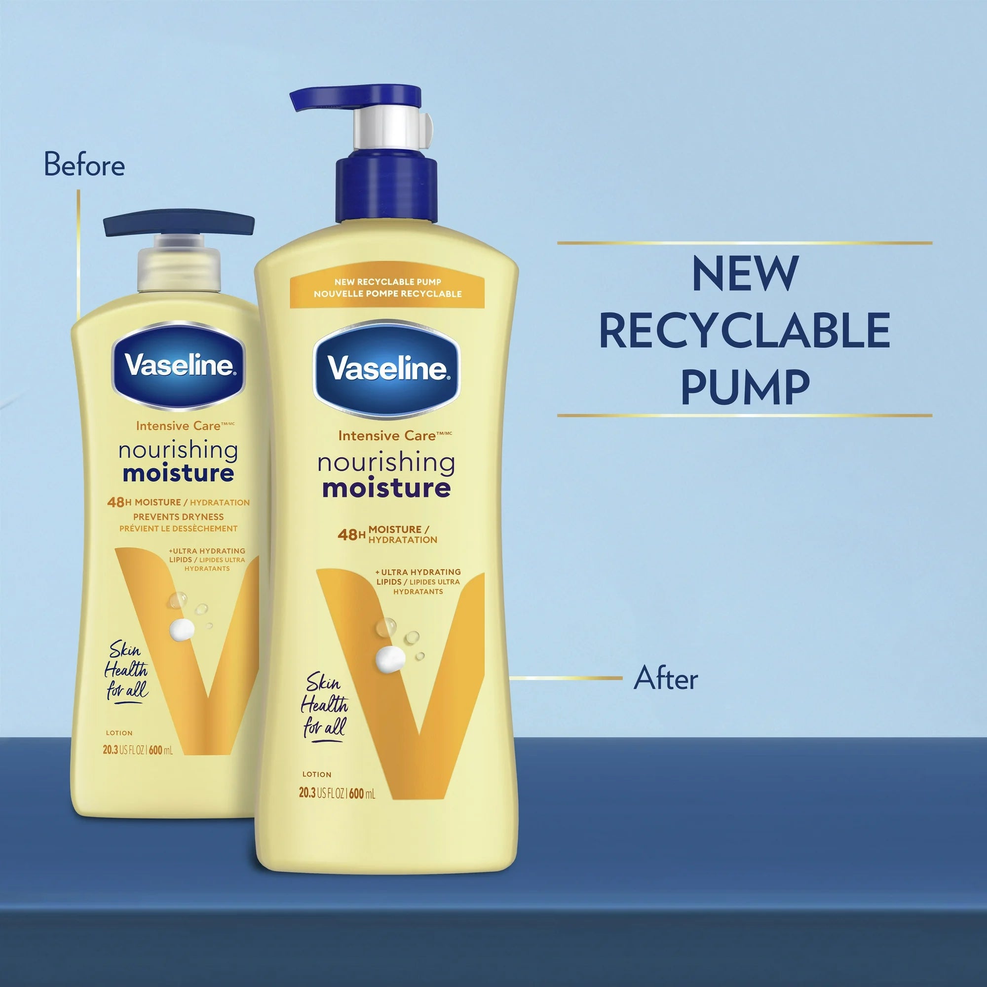 Vaseline Intensive Care Nourishing Moisture Care Body Lotion