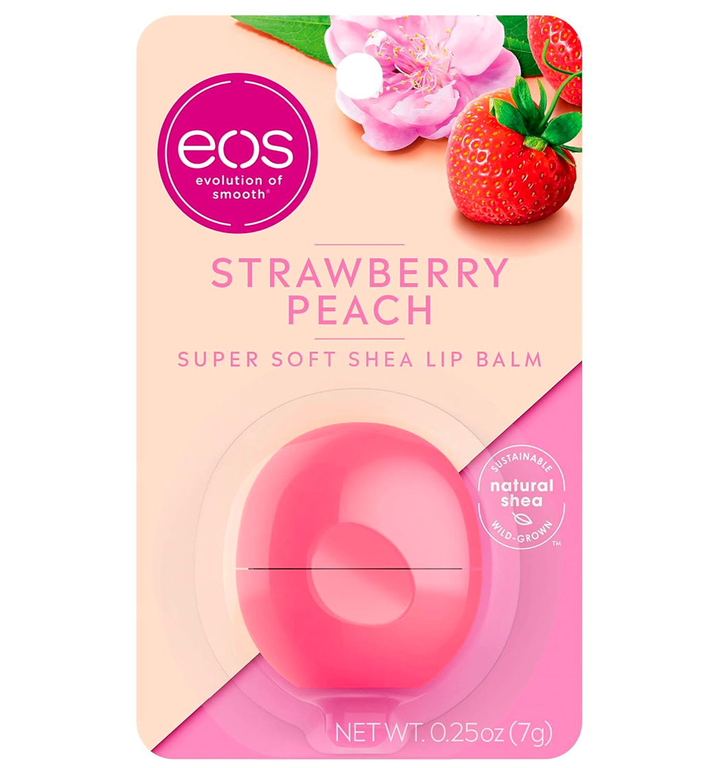 eos Lip Balm Strawberry Peach