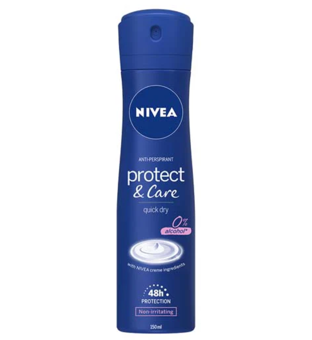 Nivea Protect And Care Quick Dry 48H Deodorant Spray