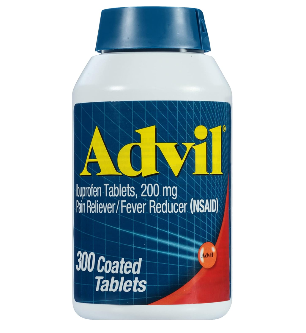 Advil Ibuprofen Pain Reliever & Fever Reducer Tablets