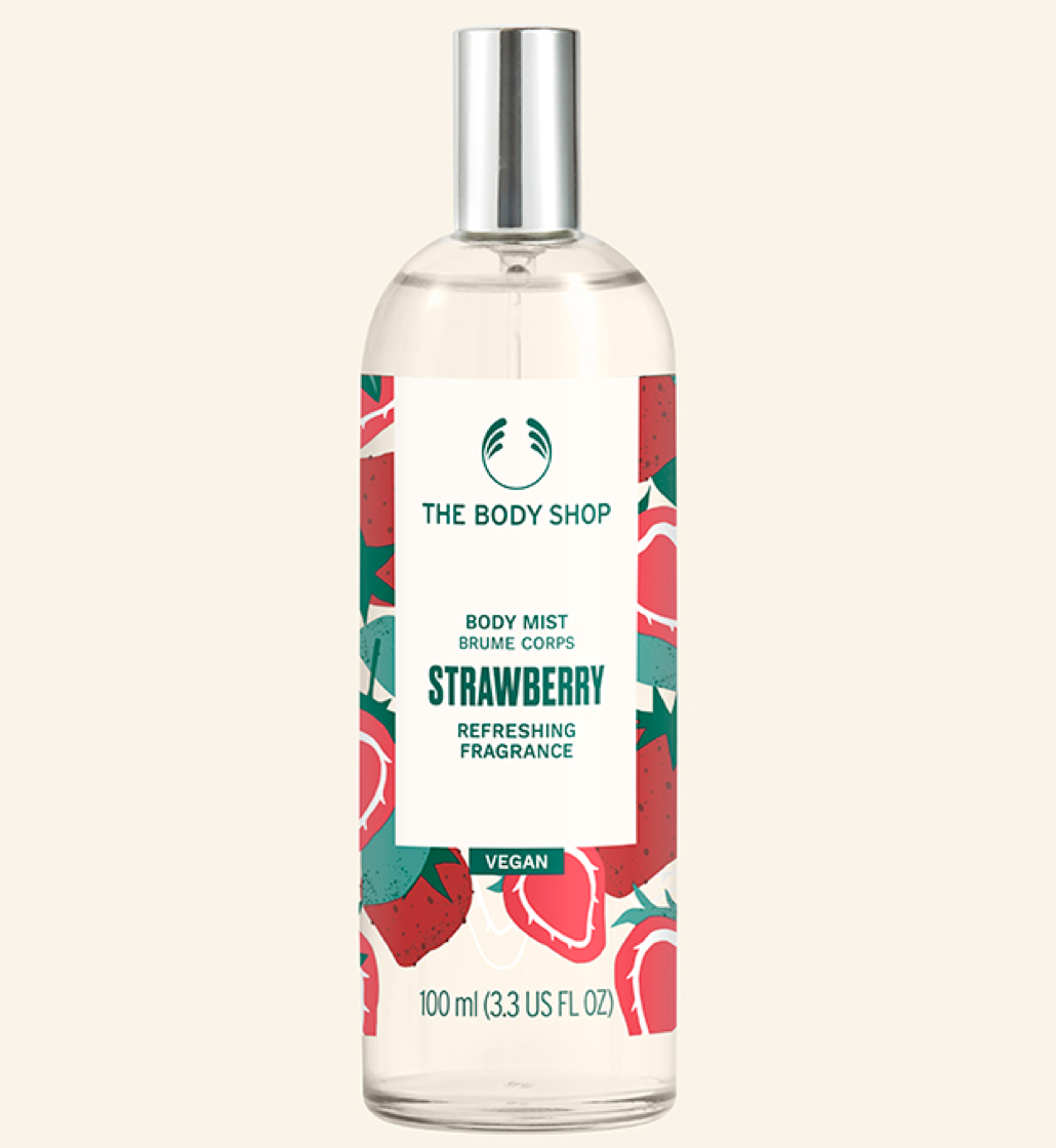 The Body Shop Strawberry Body Mist Refreshing Fragrance