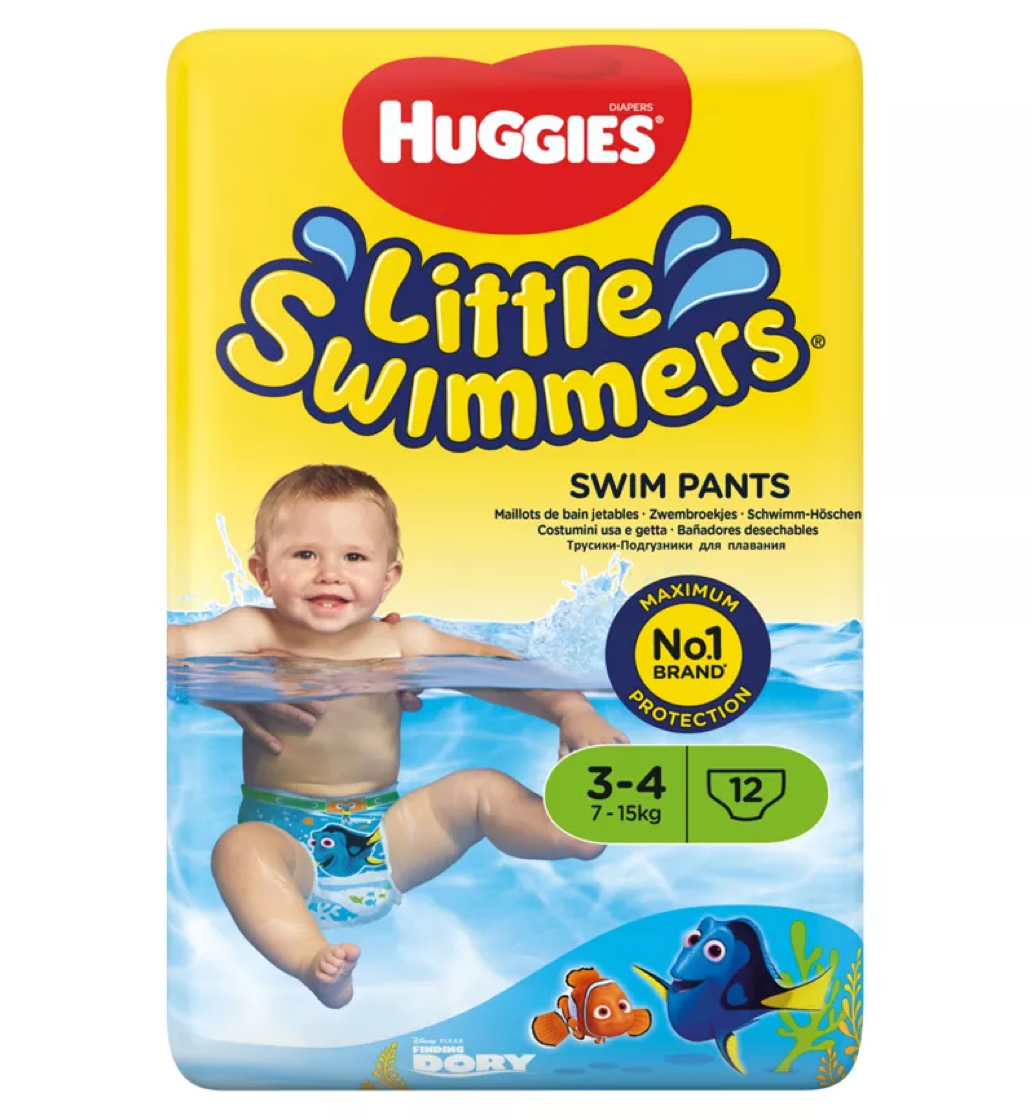 Huggies Little Swimmers Swim Nappies Size 3-4 (7-15kg)