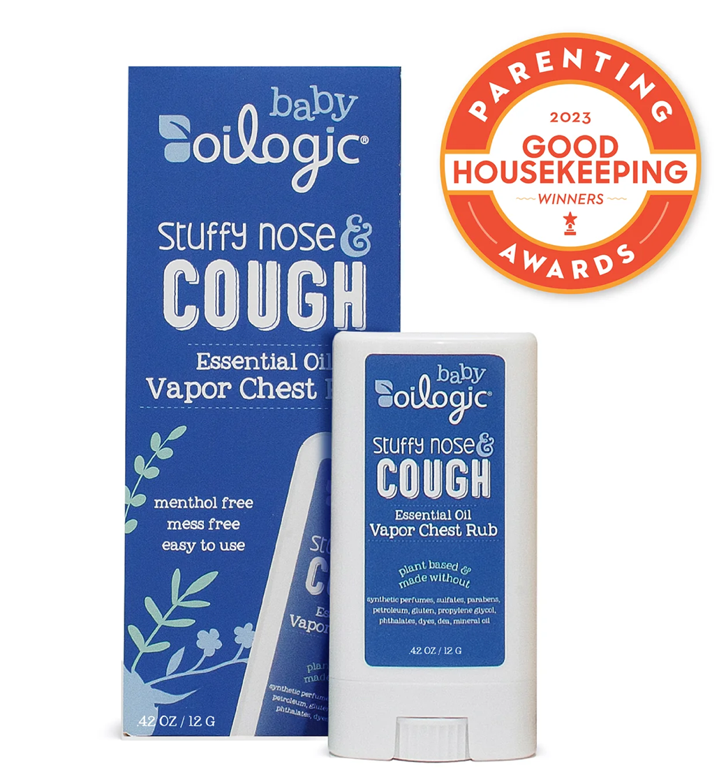 Oilogic Baby Stuffy Nose & Cough Essential Oil Vapor Chest Rub