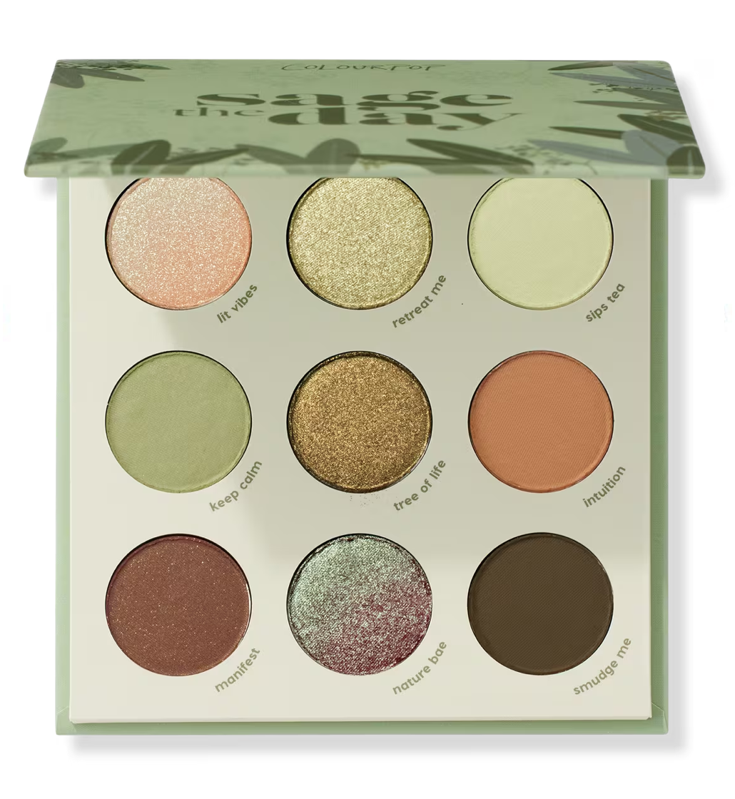 ColourPop Sage The Day Pressed Powder Palette