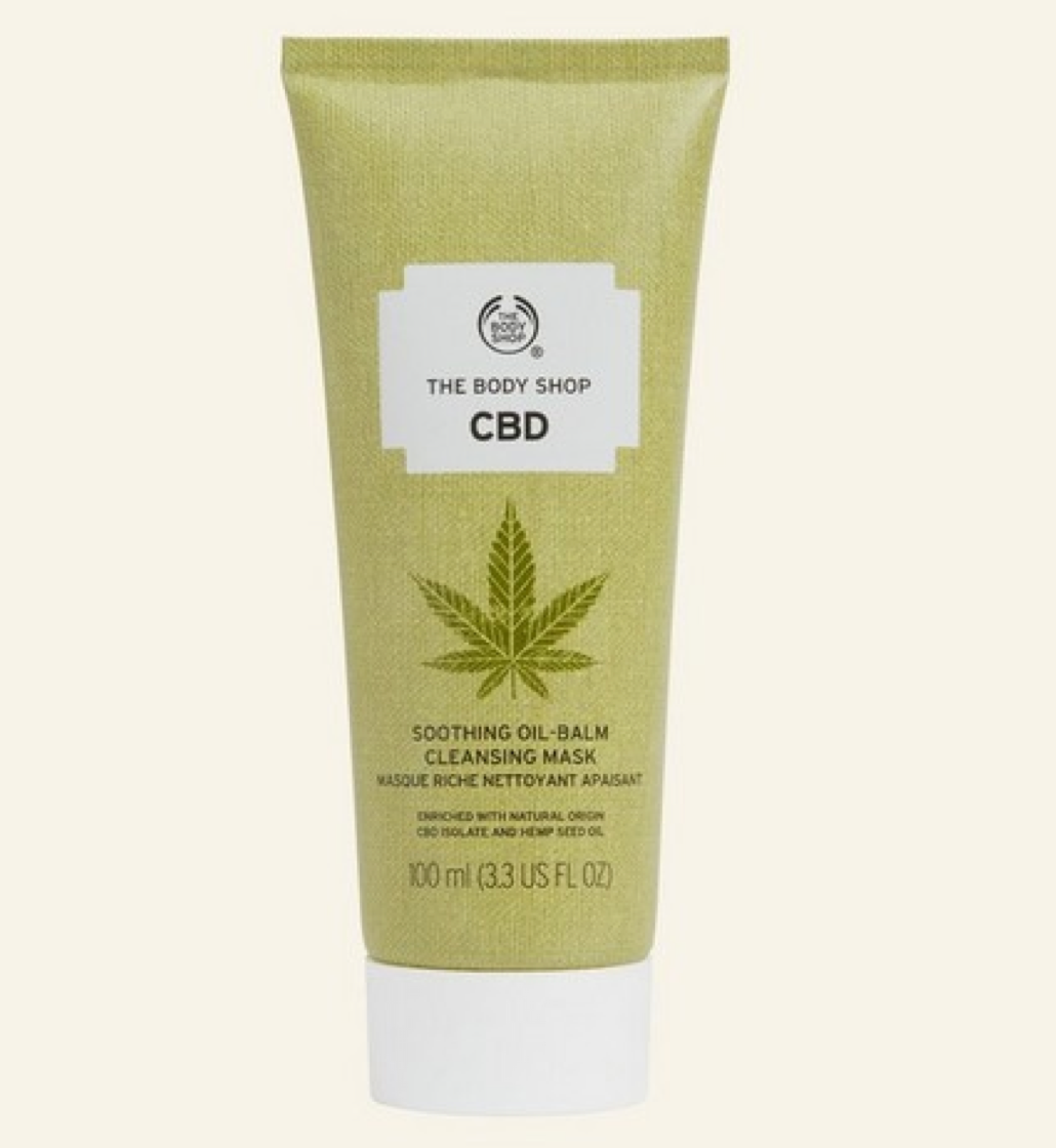 The Body Shop CBD Soothing Oil-Balm Cleansing Mask