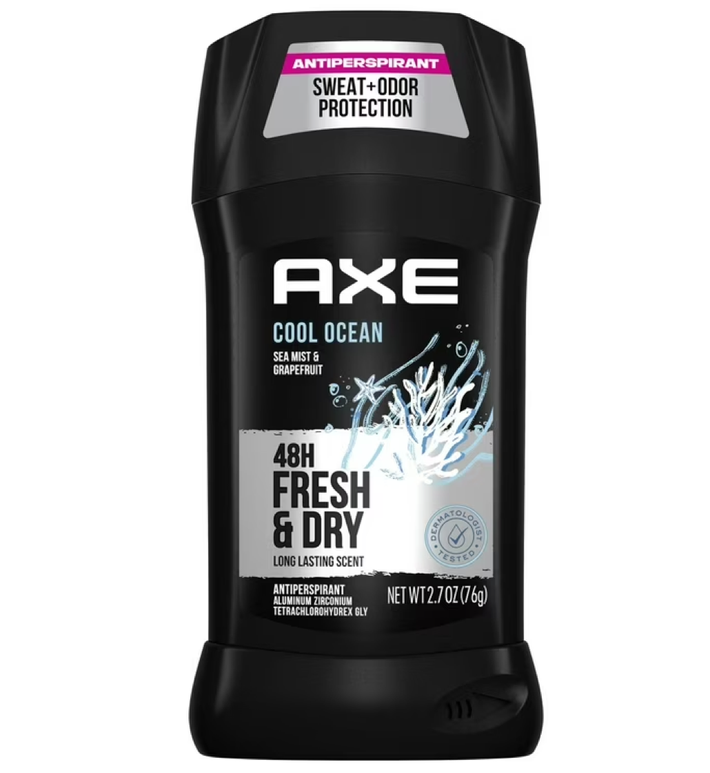 Axe Cool Ocean Deodorant Stick Sea Mist & Grapefruit Scent