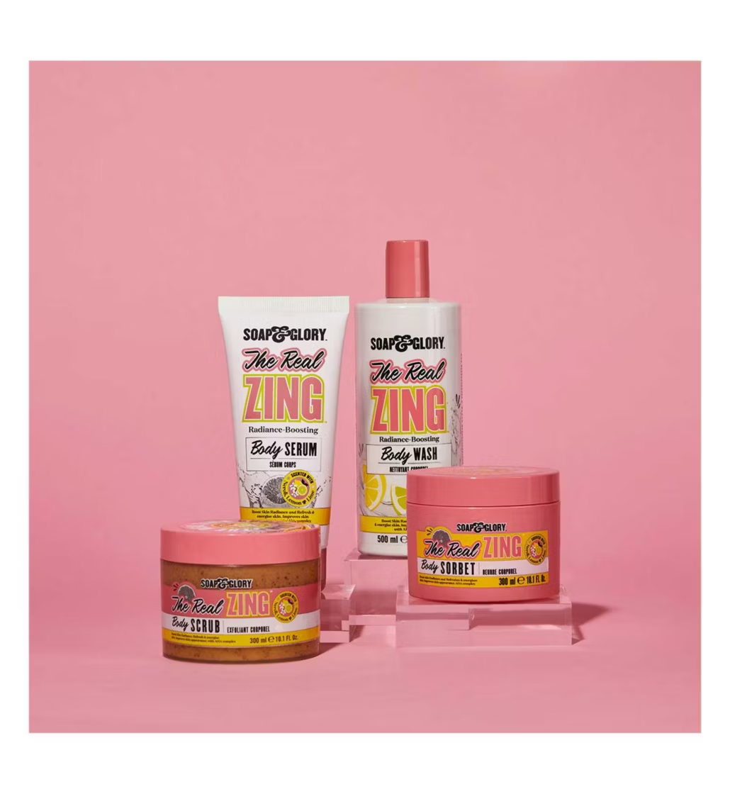 Soap & Glory The Real Zing Radiance-Boosting Body Serum