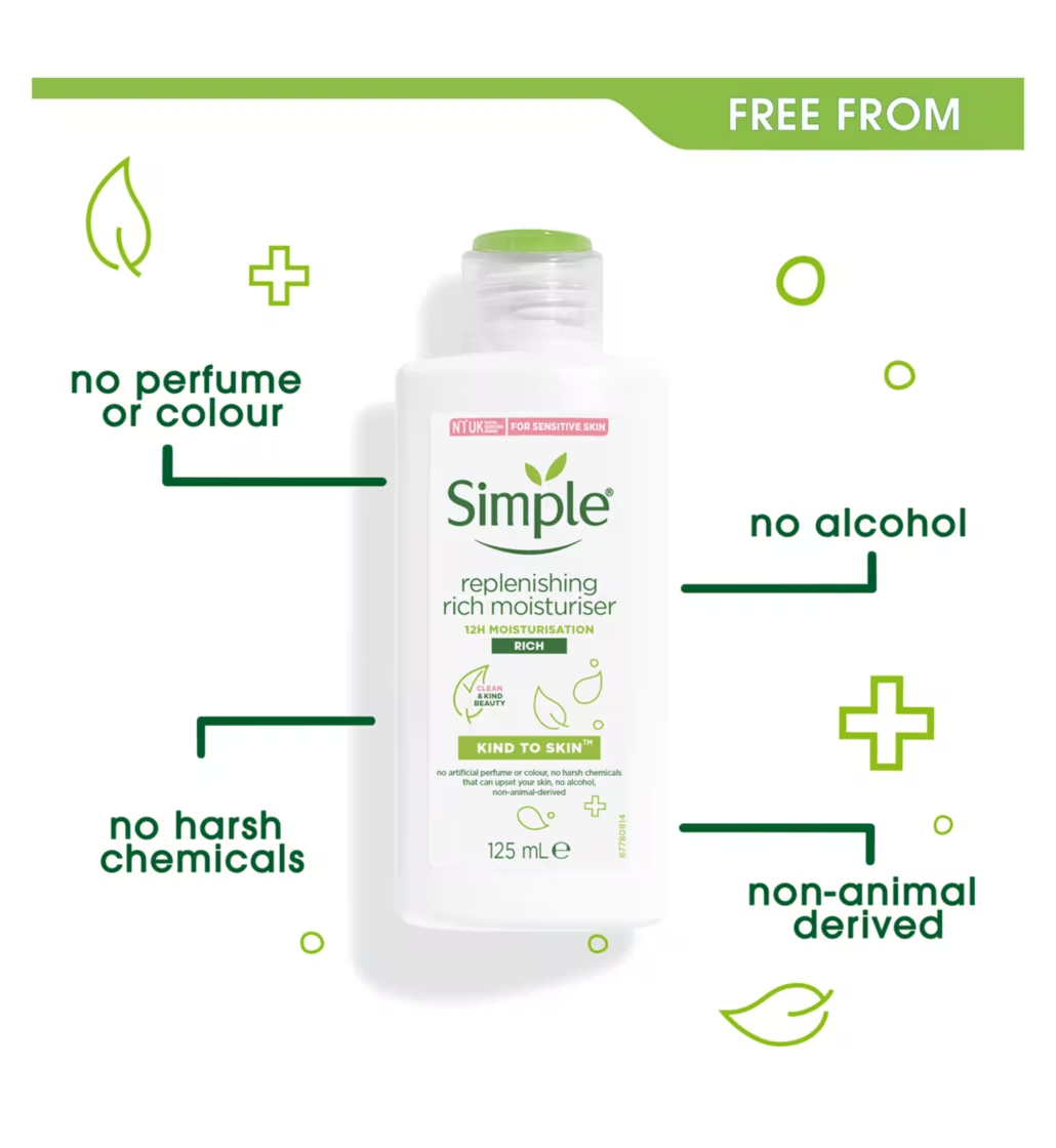 Simple Kind to Skin Replenishing Rich Moisturiser