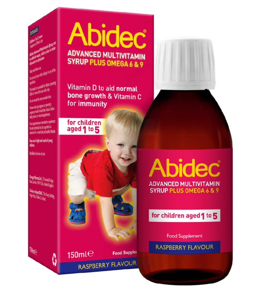 Abidec Advanced Multivitamin Syrup Plus Omega 6 & 9