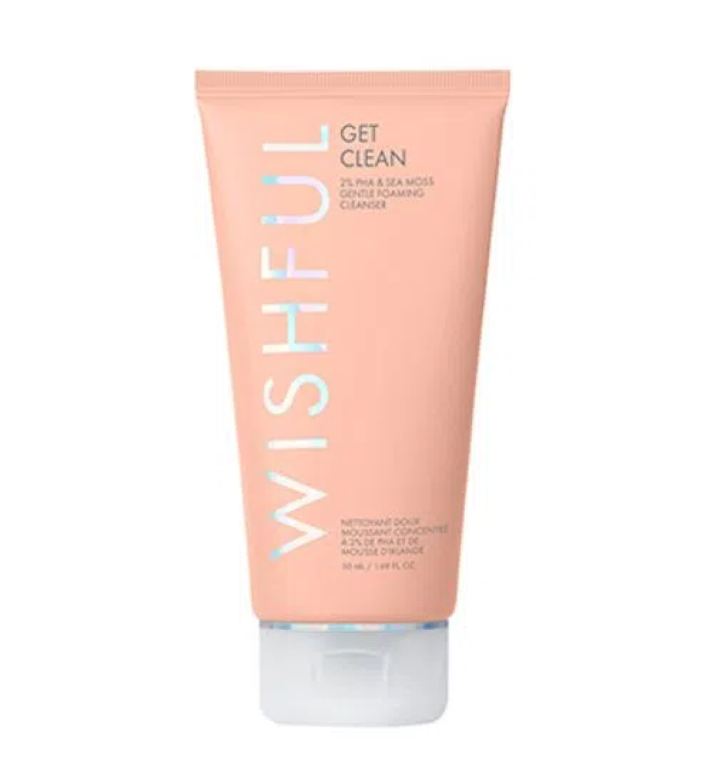 Wishful Get Clean 2% PHA & Sea Moss Gentle Foaming Cleanser