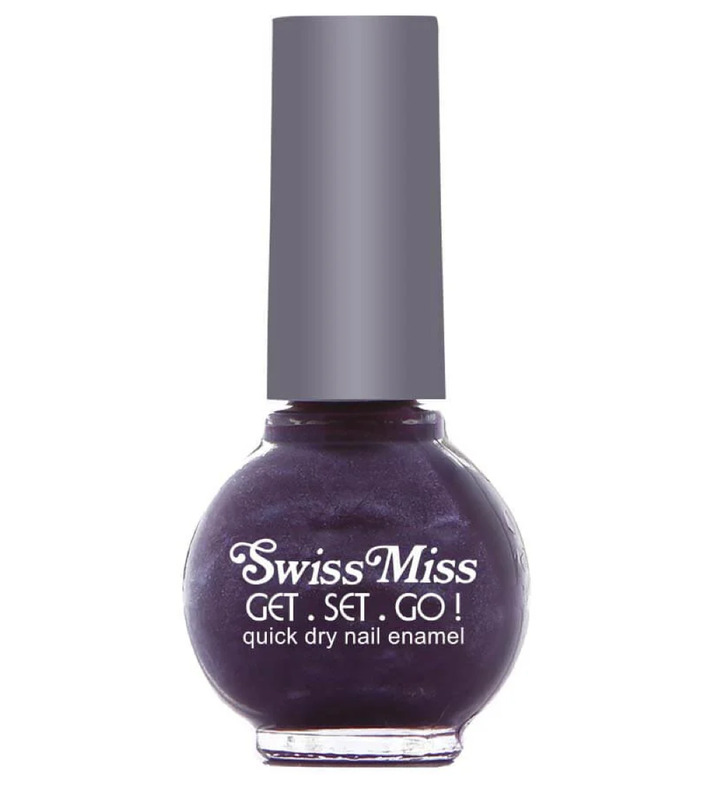 Swiss Miss Get Set Go Quick Dry Nail Paint - 402 Plum Perfection