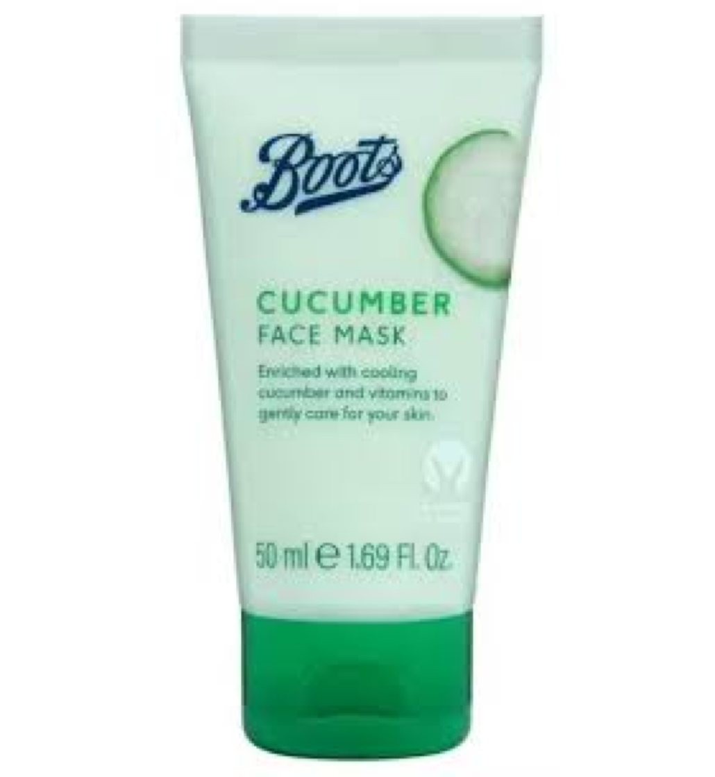 Boots Cucumber Face Mask