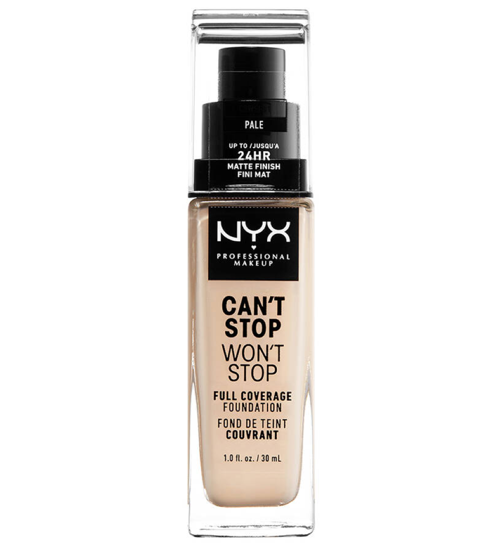 NYX Pro Makeup Can't Stop Won't Stop Full Coverage Foundation