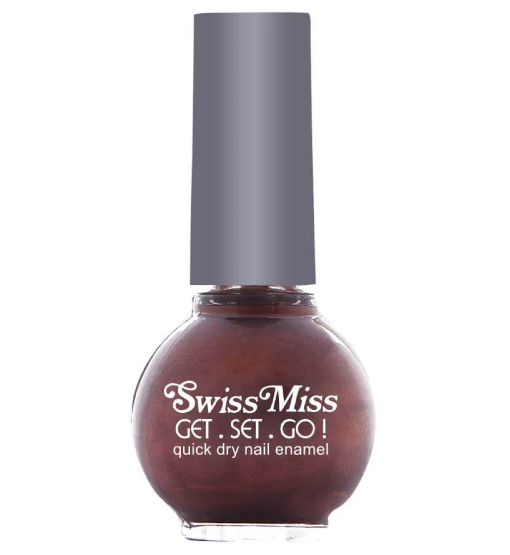 Swiss Miss Get Set Go Quick Dry Nail Paint - 817 Hot Chocolate