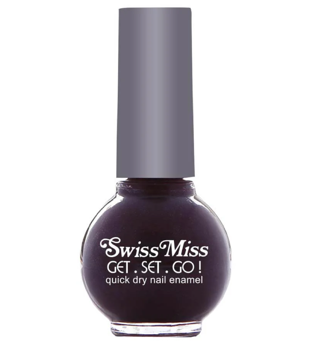 Swiss Miss Get Set Go Quick Dry Nail Paint - 226 Deep Maroon