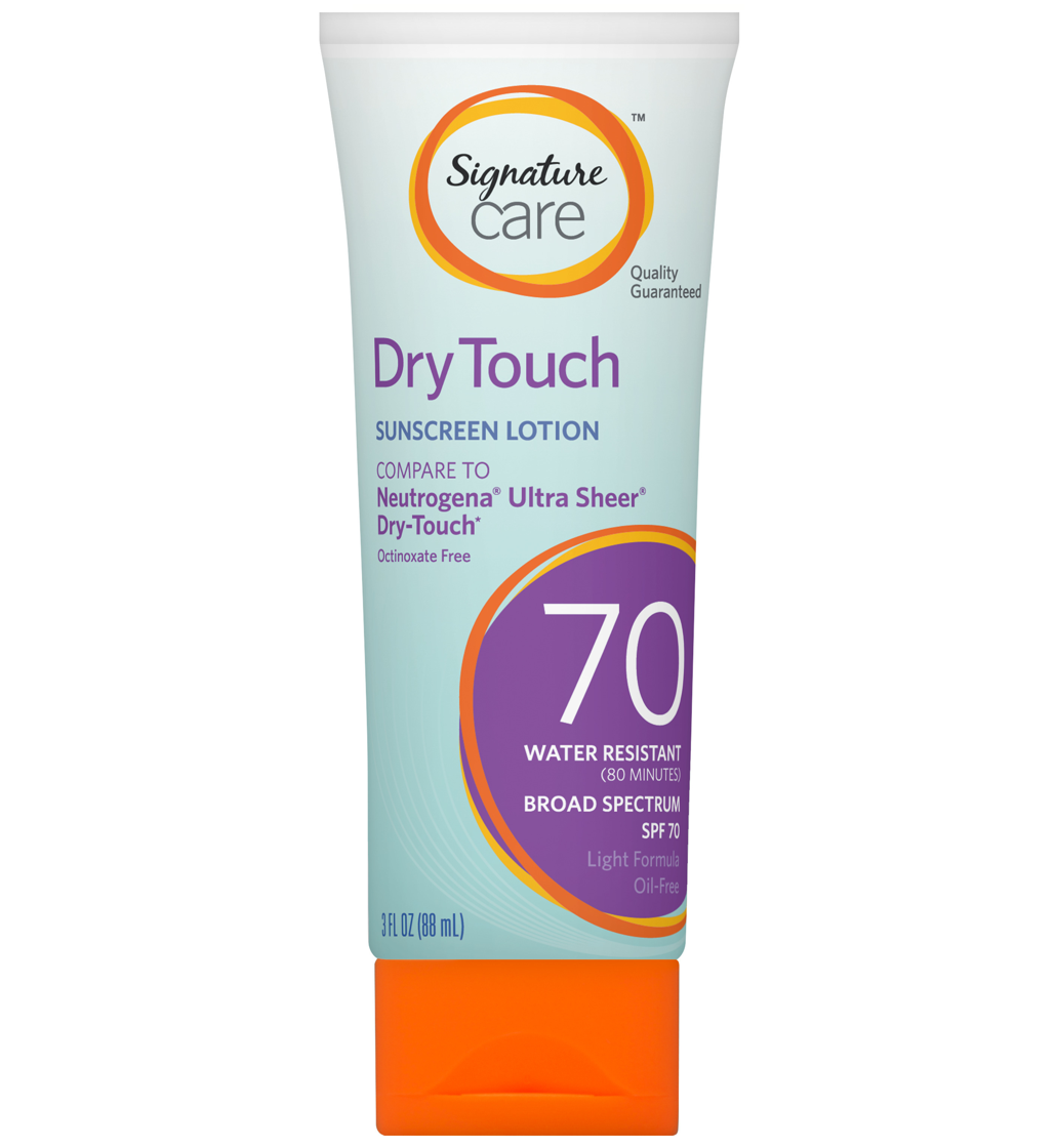 Signature Care Dry Touch Sunscreen Broad Spectrum SPF 70