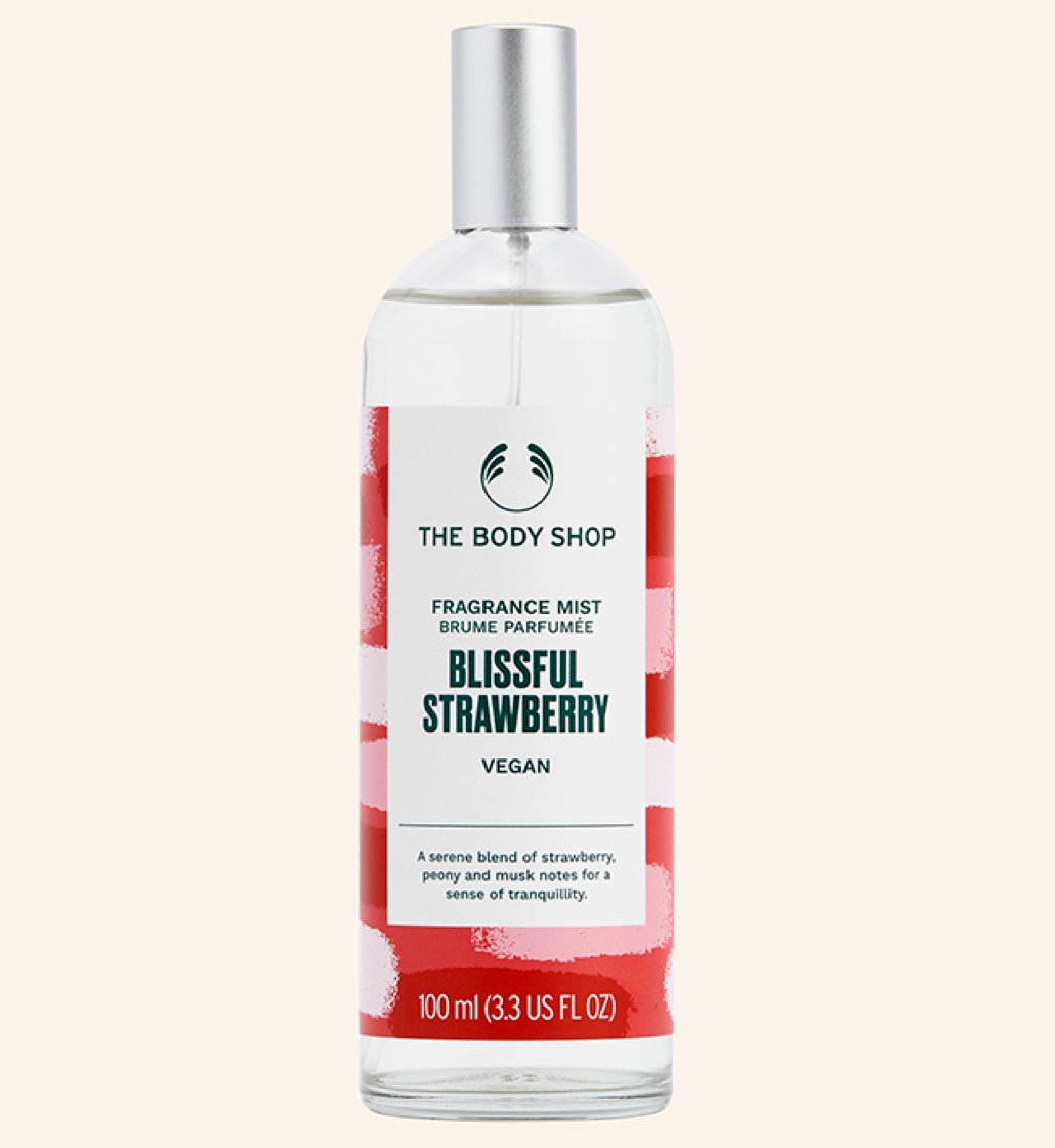 The Body Shop Fragrance Mist Blissful Strawberry