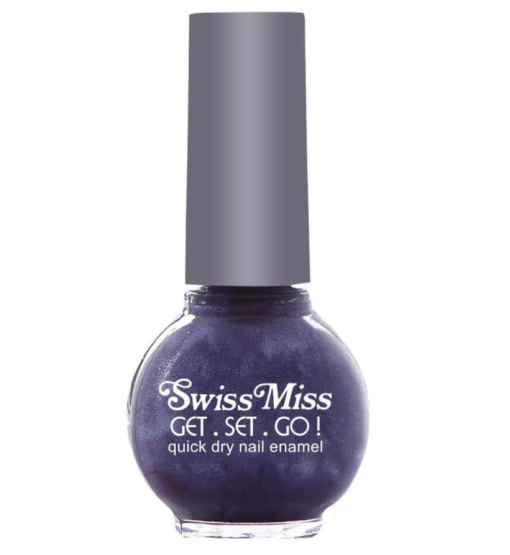 Swiss Miss Get Set Go Quick Dry Nail Paint - 212 Grape Purple