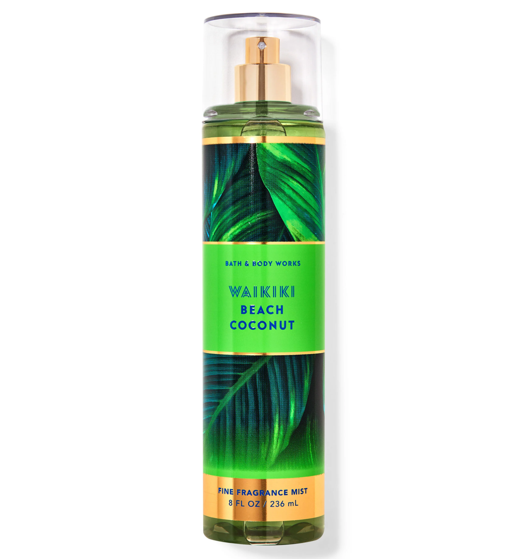 Bath and Body Works Fine Fragrance Mist - Waikiki Beach Coconut