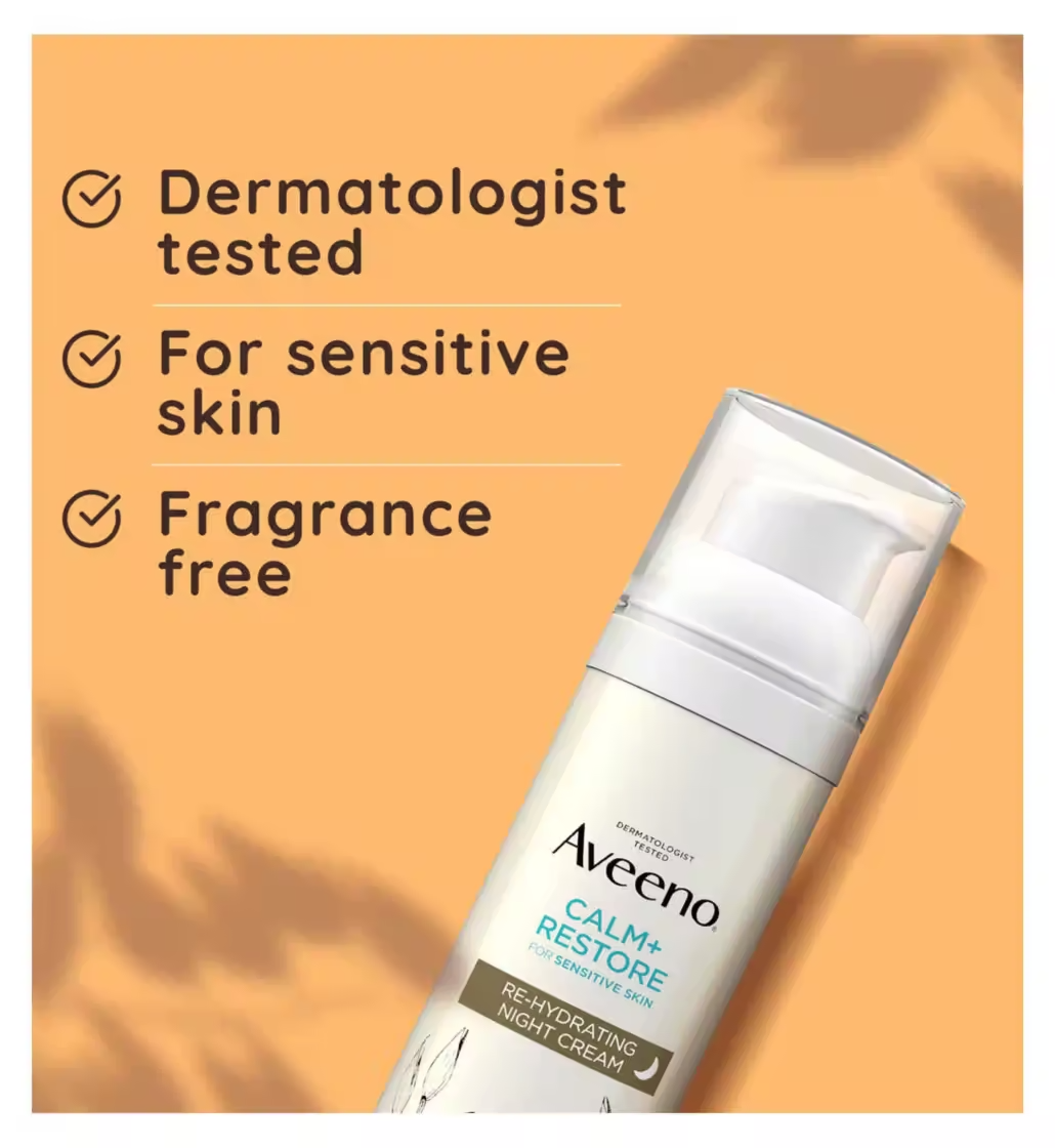 Aveeno Calm + Restore Re-Hydrating Night Cream