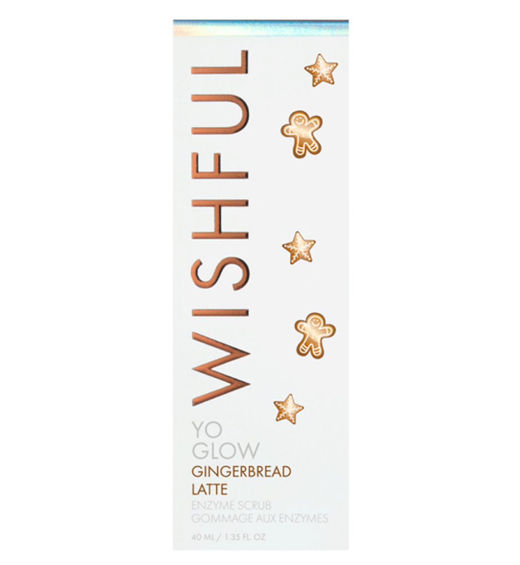 Wishful Yo Glow Gingerbread Latte Enzyme Scrub