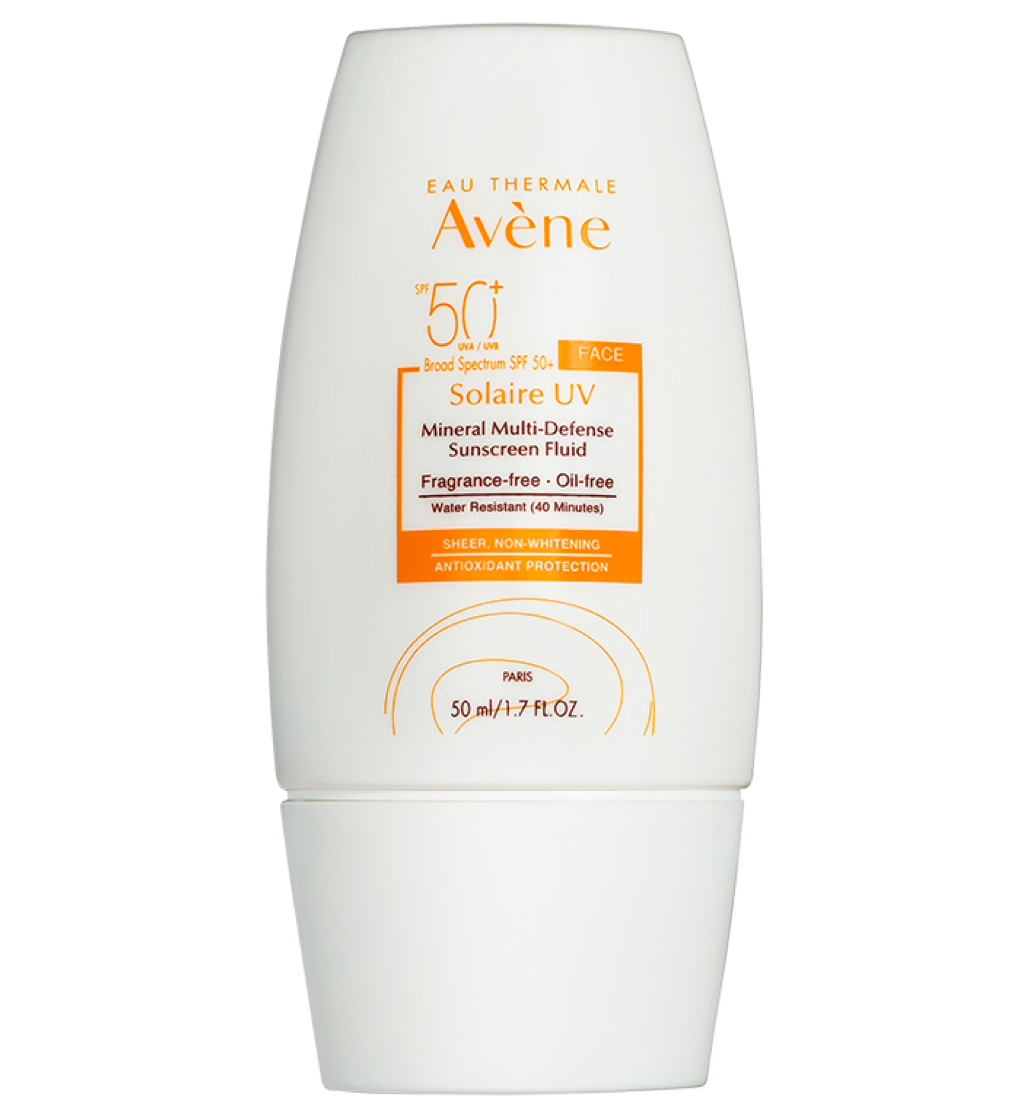 Avene Solaire UV Mineral Multi-Defense Sunscreen Fluid SPF 50+