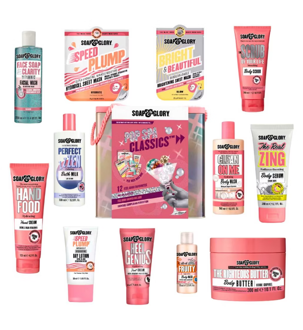 Soap & Glory Pop Spa Classics™ 12 Piece Gift Set