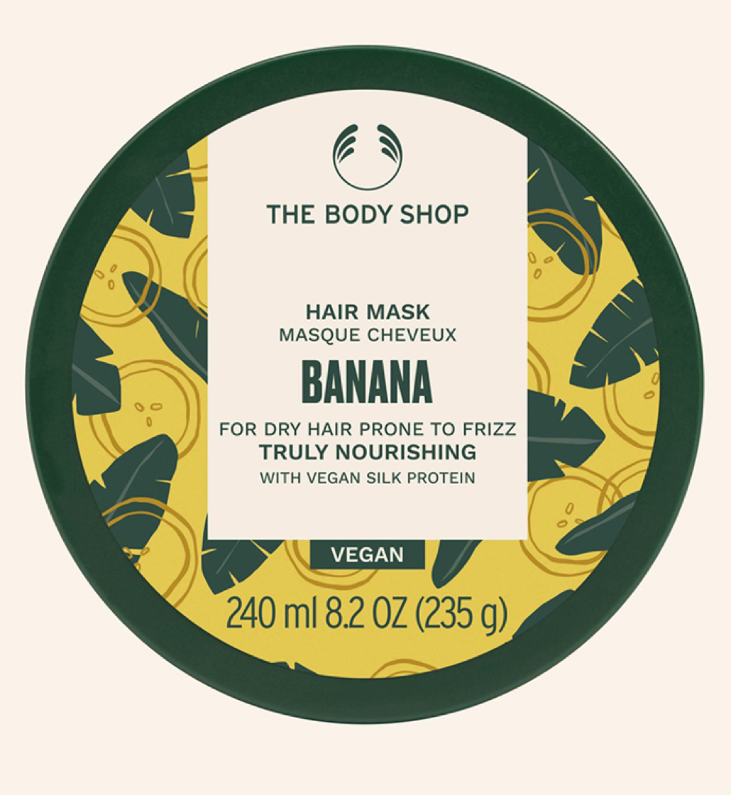 The Body Shop Banana Truly Nourishing Hair Mask