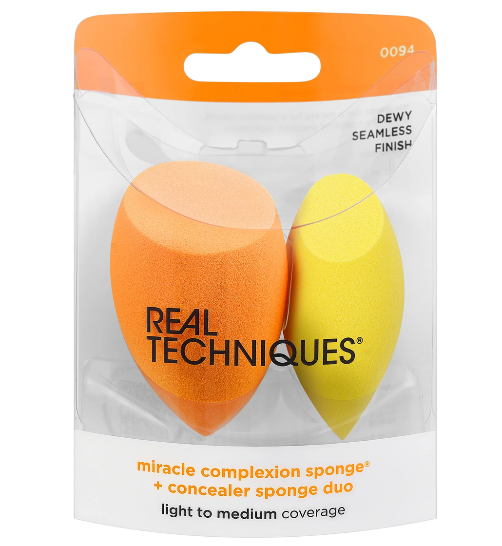 Real Techniques Miracle Complexion Sponge + Concealer Sponge Duo Set