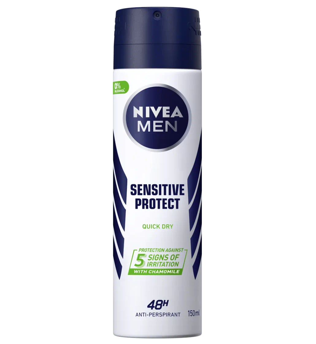 Nivea Men Sensitive Protect Quick Dry Deodorant Spray