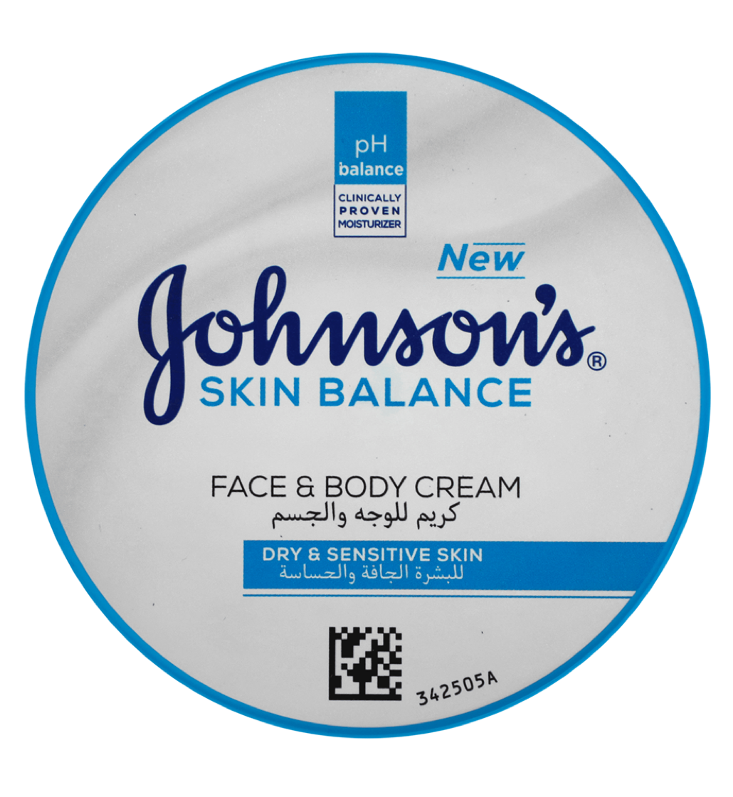 Johnson's Skin Balance Face and Body Cream