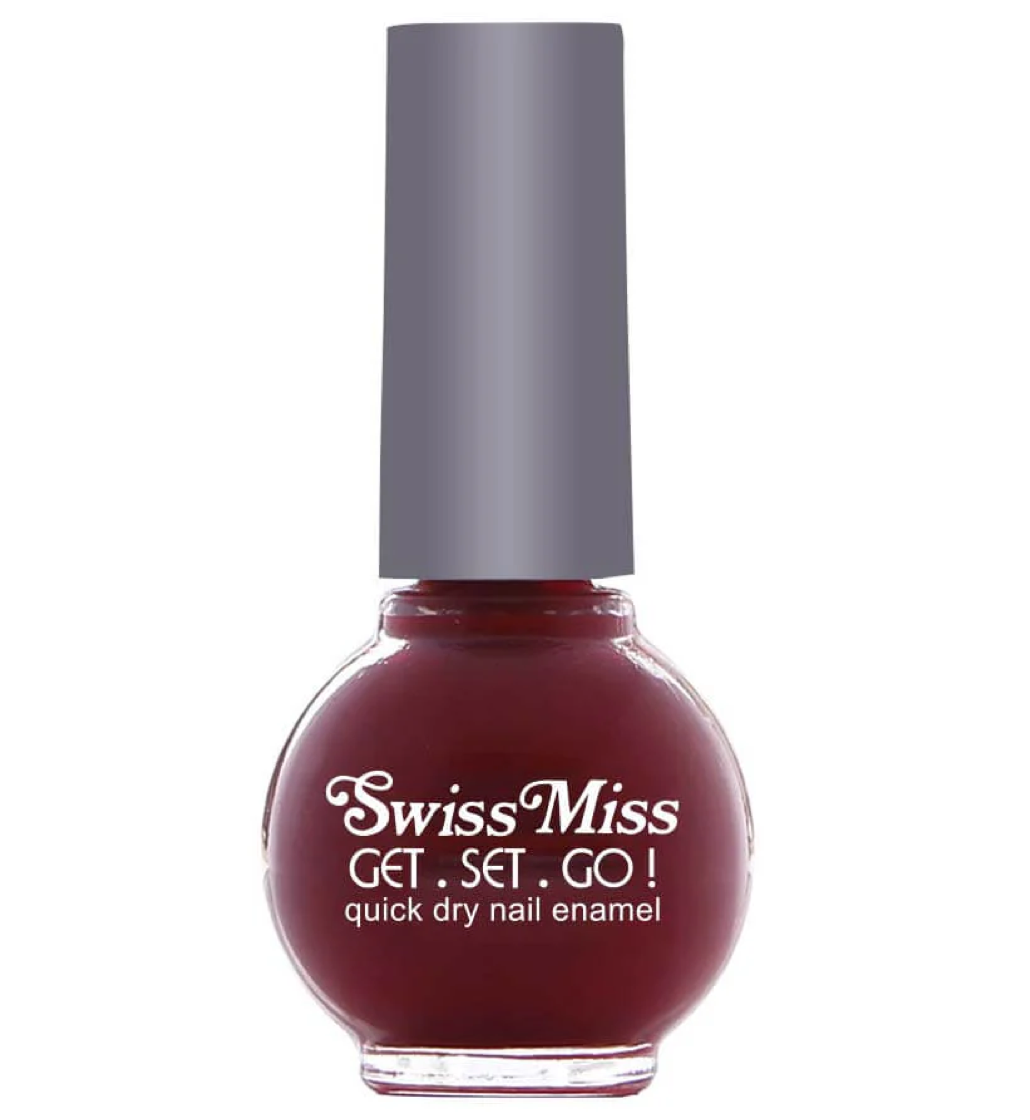 Swiss Miss Get Set Go Quick Dry Nail Paint - 224 Ribbon Red