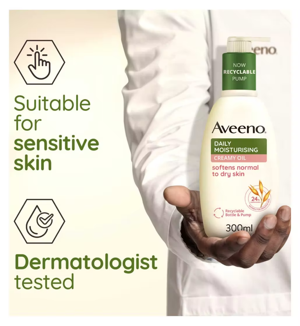 Aveeno Daily Moisturising Creamy Oil