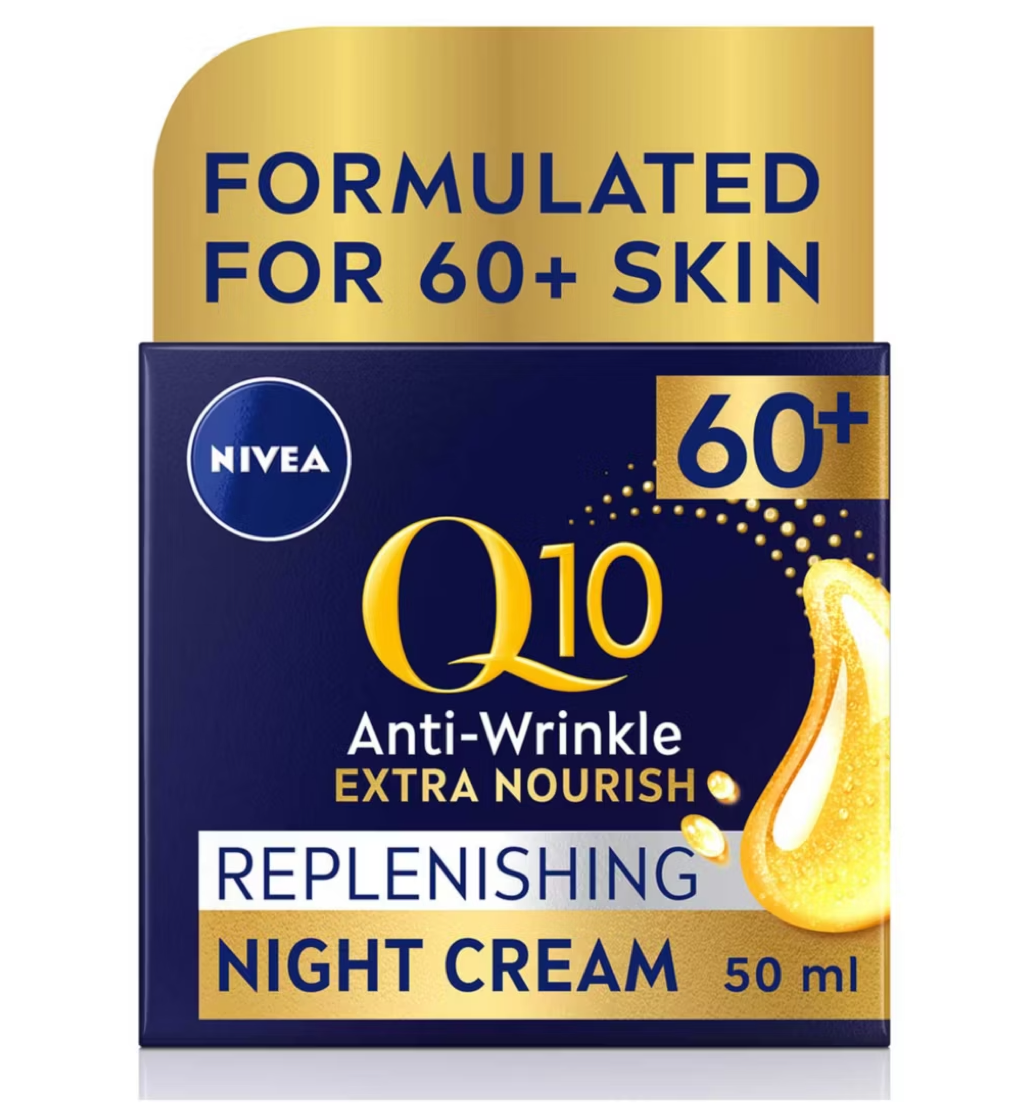 Nivea Q10 Anti-Wrinkle 60+ Replenishing Night Cream