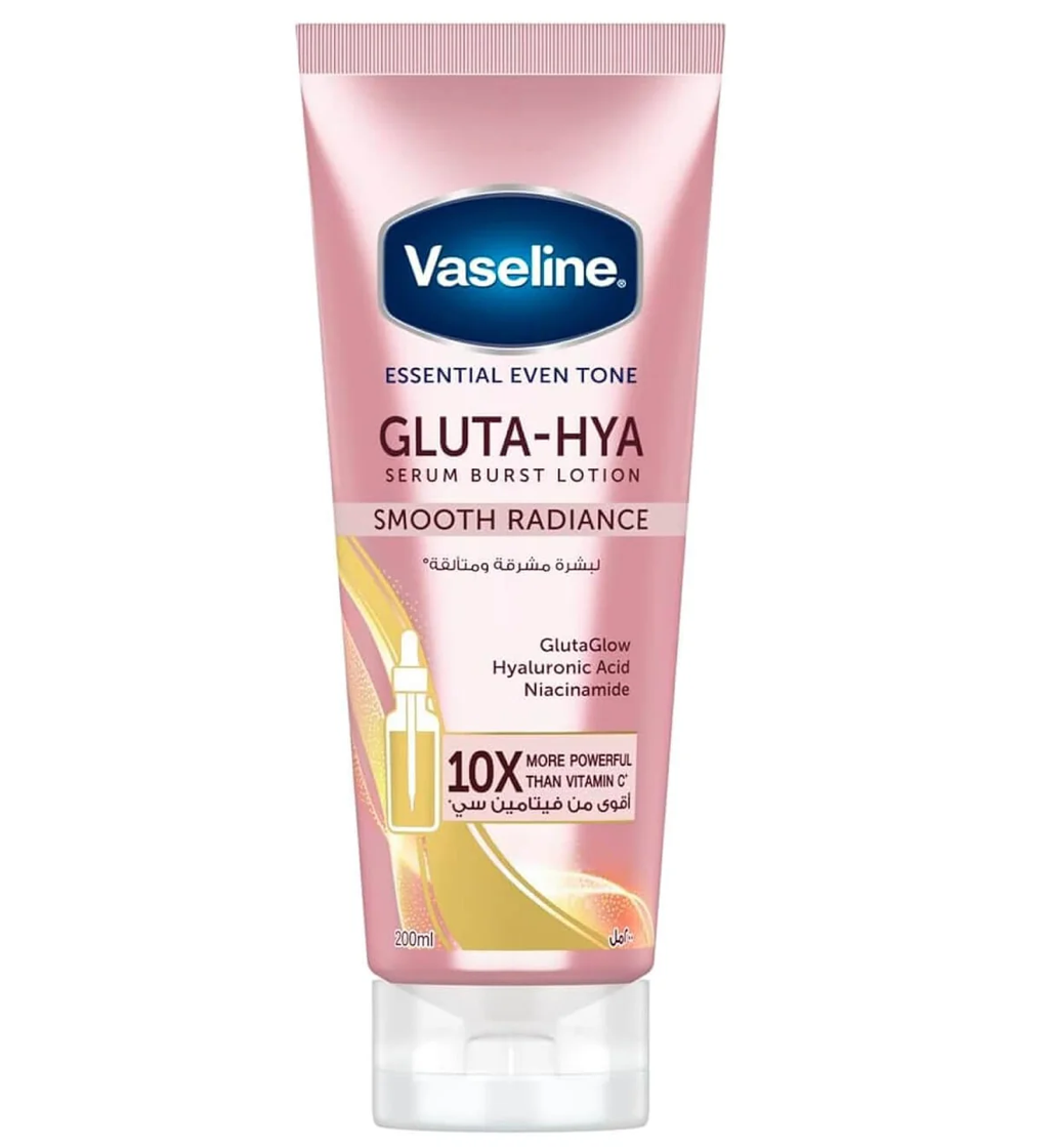 Vaseline® Gluta-Hya Smooth Radiance Serum Burst Lotion