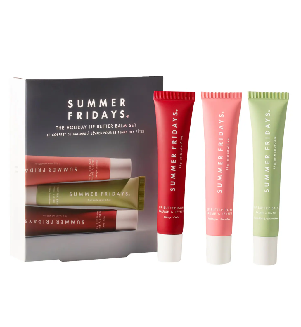 Summer Fridays The Holiday Lip Butter Balm Set