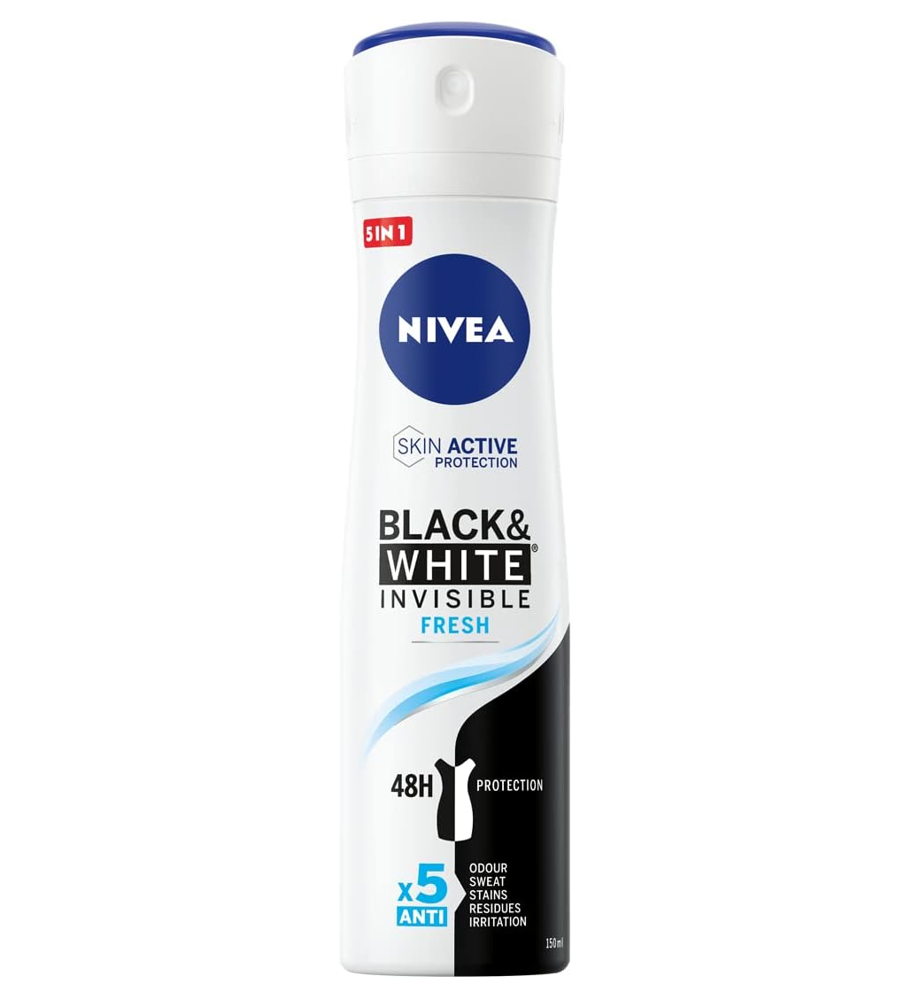 Nivea Black & White Invisible Fresh Deodorant Spray