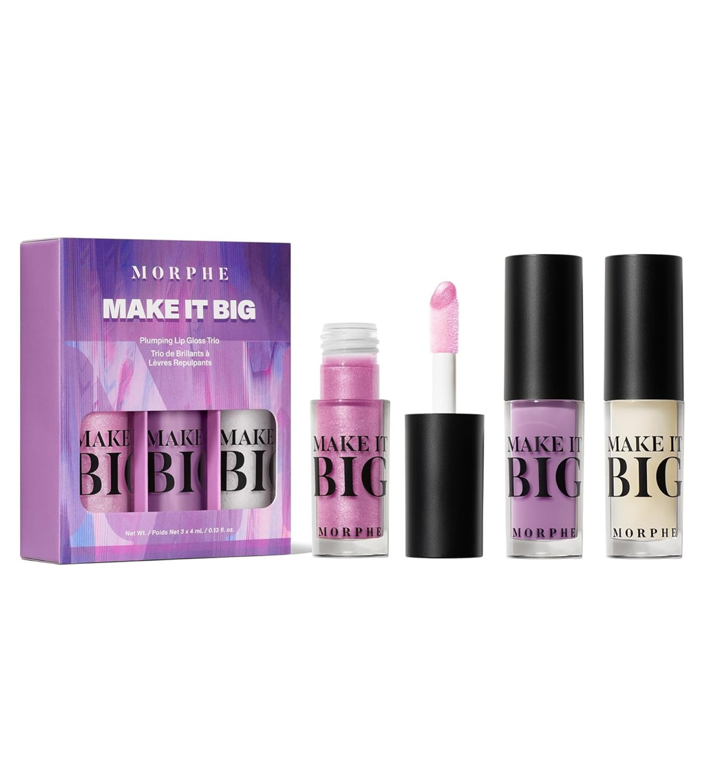 Morphe Make It Big Plumping Lip Gloss Trio