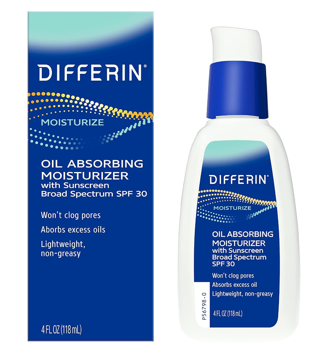 Differin Oil Absorbing Moisturizer with SPF 30